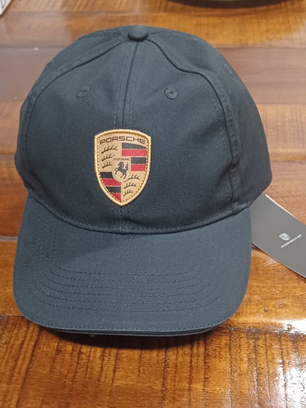 Porsche Lifestyle Black Baseball Cap Hat Adjustable